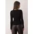 Trendyol Milla ženska bluza Twoaw26Bz00126, Crna-Crna