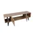 Hanah Home TV Komoda Sidney, 150x40x50 cm, Hrast-Crna