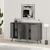 Hanah Home Konzolni sto Dune, 123 x62.4 x35 cm, Antracit