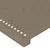 Vidaxl LED posteljno vzglavje taupe 100x5x118/128 cm blago