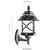 Lessentiel Maison Spoljna zidna lampa BAP-68199-BKR-M1, 40 cm, IP65, E27, 40W, Braon