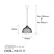 Conceptum Hypnose Luster Kozan-11331, 28x28x126 cm, E27