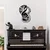 Wallity Zidna dekoracija Musical 4, 46x70 cm, 1.5 mm, Crna