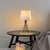 Opviq Stona lampa Telis-5374, 28x28x55 cm, IP20, Crno-bela
