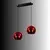OPVIQ Crveni luster Orbit 20 20 16300 B