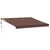 vidaXL vidaXL Avtomatsko zložljiva tenda rjava 400x300 cm, (21366848)