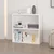 Hanah Home polica za knjige Adel 1 Shelf, 60 cm, bela