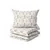 Krep posteljnina SALVIA POLY sivo-rjava Dimenzije posteljnine: 2 kom 70 x 90 cm | 200 x 220 cm