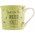 The English Tableware Company Bee Happy - jutranje skodelice - Rumena