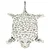 Tepih Leopard od Pliša 139 cm Bijeli
