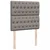 Vidaxl Box spring postelja z vzmetnico taupe 90x190 cm blago