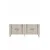 Hanah Home komoda Ilay 180, 180 cm, bela / travertin / srebrna