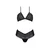 Ženski sexy erotski veš bikini Kerria, Crni