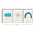 Wallity Slika 3P3853KCT-001, 3 dela, 53 x 118 cm