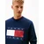 Tommy Jeans Majica mornarska/rdeča/bela
