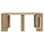 Blagovaonski stol Hrast artisan 180 x 85 x 75 cm