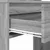 Vidaxl Toaletne mize za spalnice Siva Sonoma 80 x 39,6 x 135 cm