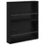 Polica za časopise Crni hrast 60 x 12 x 70 cm Konstruirano drvo