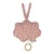 Textilná hracia skrinka Obláčik Little Rabbit Musical Fabric Box Petites Chansons Kaloo s dreveným krúžkom oranžová od 0 mes K210002