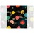 Tapeta pisane retro vinilne plošče - 245x270