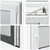 Prozor za podrum RISOR 60 x 100 cm PVC i staklo Antracit