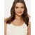 Guess Top V4YP06 K8RT2 Écru Regular Fit
