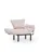 Atelier del Sofa Fotelja Nitta 95x85x70cm Krem
