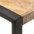 vidaXL Jedilna miza 70x70x75 cm trden robusten mangov les