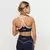 GymBeam Varsity Sports Bra Blue