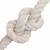 Vidaxl Vrv iz jute 14 Bela 100% Tossa jute