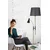 Opviq Forza 534LUN4283 Podna lampa, Crna