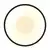 Globo 56964S - LED plafonsko svetlo RAYMOND LED/12W/230V 3000K, prečnik 15 cm, crne boje