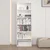 Hanah Home polica za knjige Adel 5 Shelf, 60 cm, bela