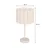 Stona lampa Rona 49cm E27 maks. 25W bež Atmosphera