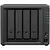 Synology DiskStation DS925+ Tower, 4-Bays 3.5 SATA HDD SSD, 2 x M.2 2280 NVMe SSD slot, CPU AMD Ryzen V1500B 4-core 2.2 GHz, 4 GB DDR4 ECC