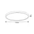 Rabalux Plafonjera Paulos, LED 48W, D50cm, Bela
