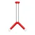 Opviq luster Balance 20551-G, 2 × E14, crveni