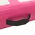 Strunjača na napuhavanje s crpkom 600 x 100 x 20 cm PVC roza