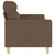 Vidaxl Trosed rjav 180 cm blago