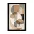 Plakat abstraktne oblike No9 - 30x45 silver