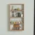 Hanah Home Zidna polica Quatro, 43.2x80x9 cm, Smeđa