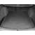 Rubber trunk mat VW Golf VII. 2012-2020 (combi, upper floor)