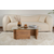 HANAH HOME Sto za dnevnu sobu Vetrino Atlantic Pine