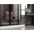 Hanah Home ormar sa reflektujućim staklom Nisa 20639, 225 cm, beli