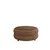Hanah Home Venüs klub sto O 70 cm, braon