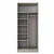 Hanah Home BA308 ormar 90 × 210 × 57,5 cm, peščana