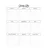 Hooh Cookbook planer - Kuvar, 100 listova, Crni