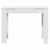 Stol Bijeli 100x45x75 cm Konstruirano drvo
