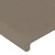 Vidaxl LED posteljno vzglavje roza 200x5x118/128 cm blago