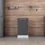Hanah Home kuhinjski element Minar 4119, 45 cm, beli / antracit